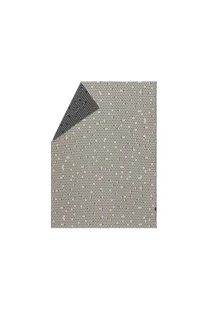 Blanket/Throw - Lino Crosses - Charcoal - 200 x 135 cm (79" x 53")