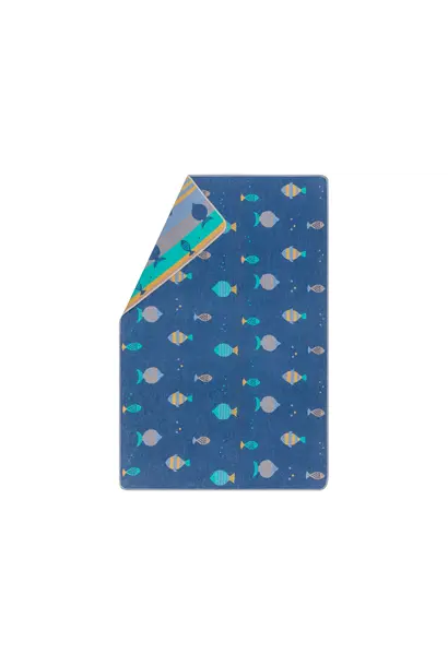 Blanket - Fish Allover - Blue