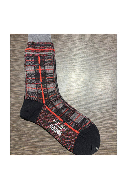 Sock - Tartan Check - Black