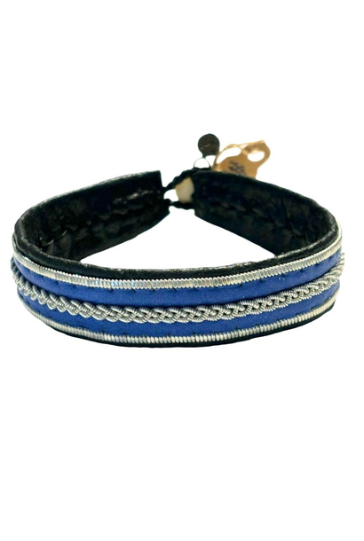 Bracelet - Bedina - Blk/Blue