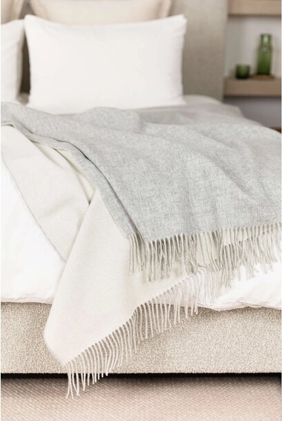Throw - Silver/White
