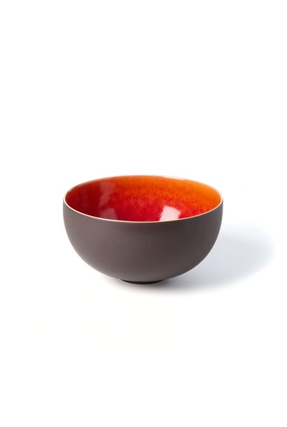 Tourron Orange Serving Bowl S