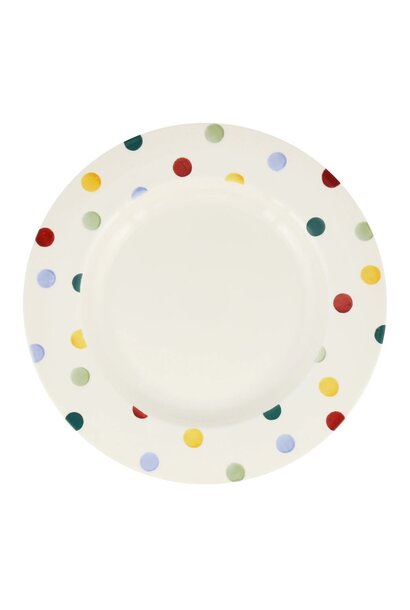 Polka Dot 10.5" Dinner Plate