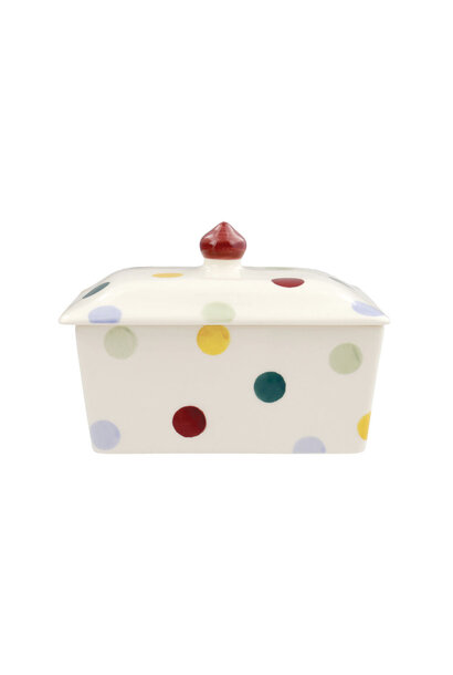 Polka Dot Butter Dish - Small