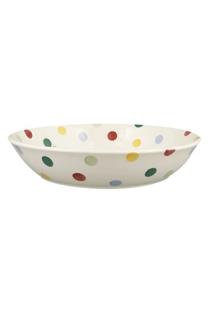 Polka Dot Pasta Bowl