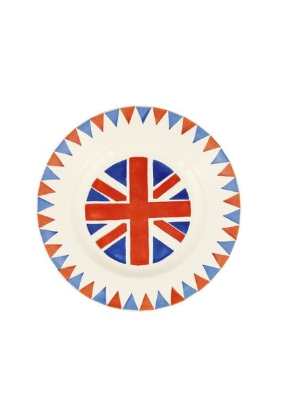 Union Jack Medium Dinner Plate 8.5"