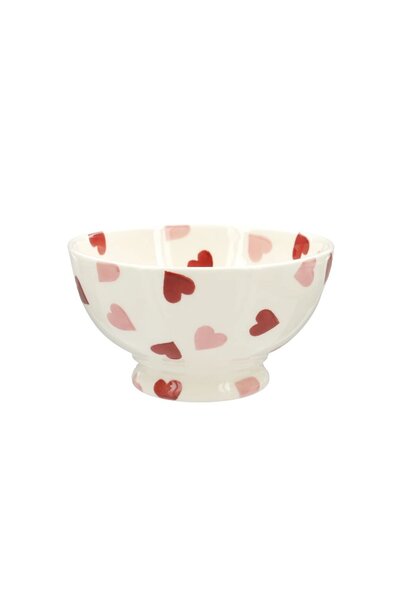 Pink Hearts French Bowl