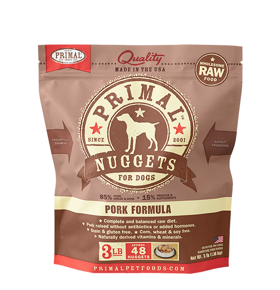 PRIMAL DOG FROZEN PORK PRIMAL DOG FROZEN PORK