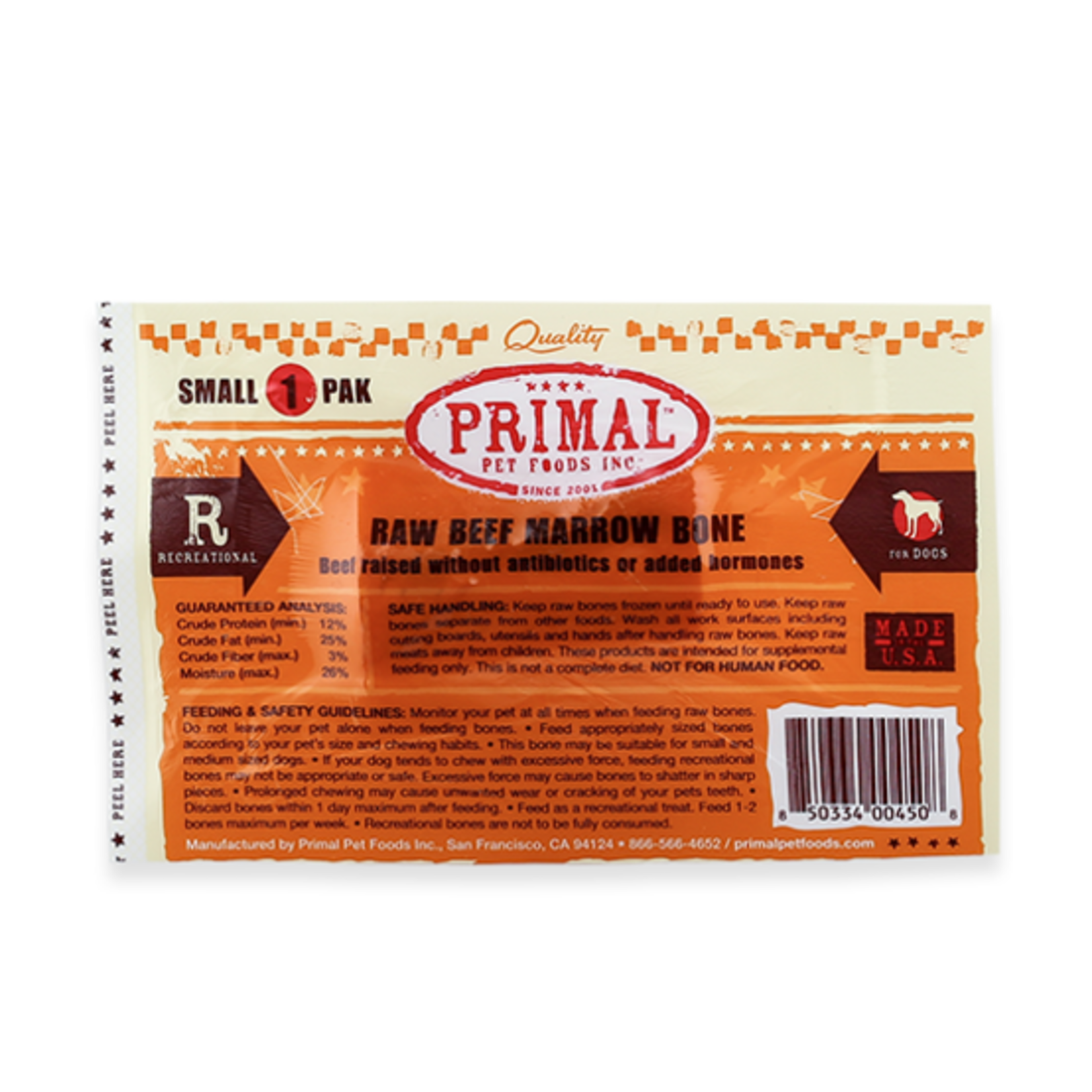 Primal hot sale raw bones