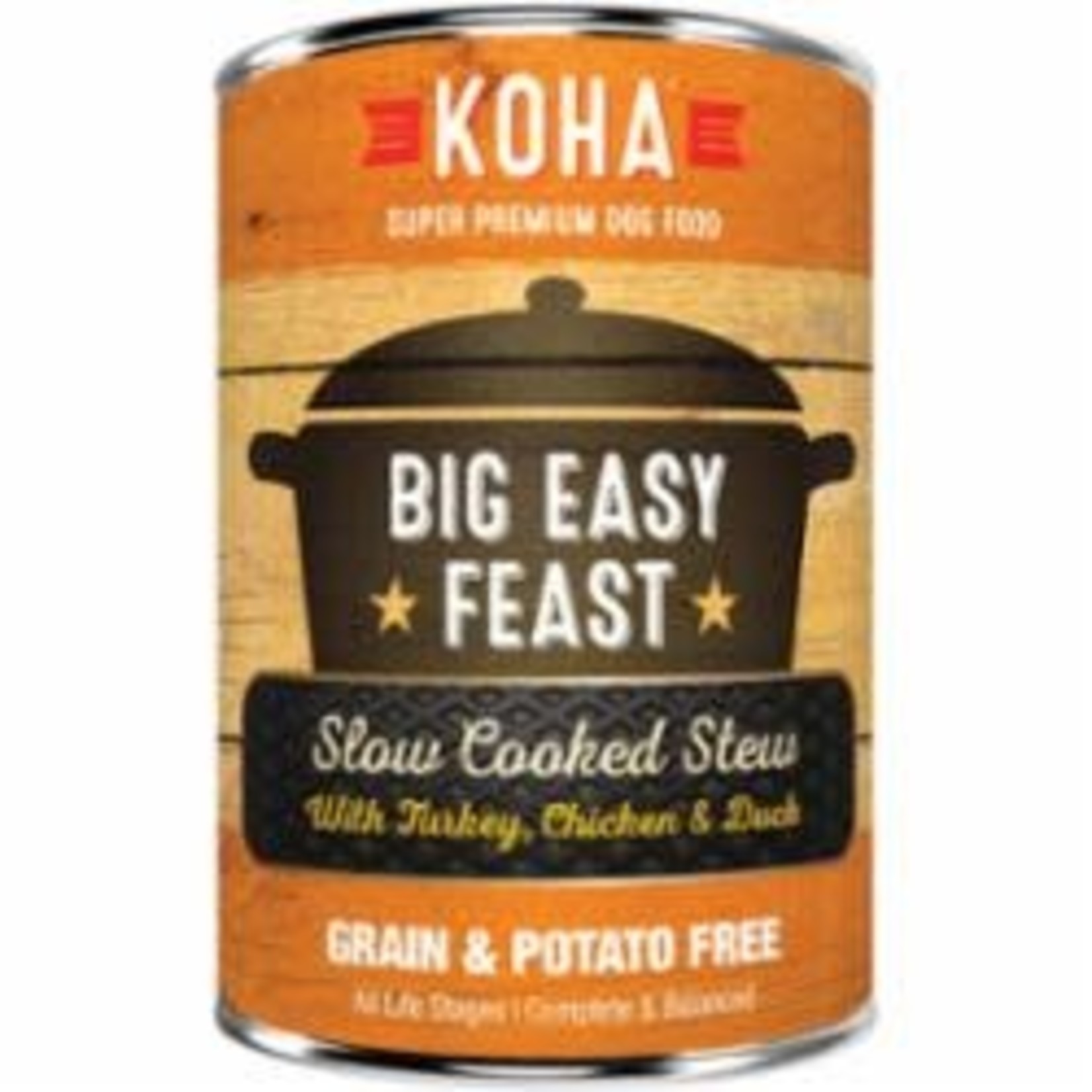 Koha Koha Dog Grain Free Stew Big Easy Feast 12.7 OZ
