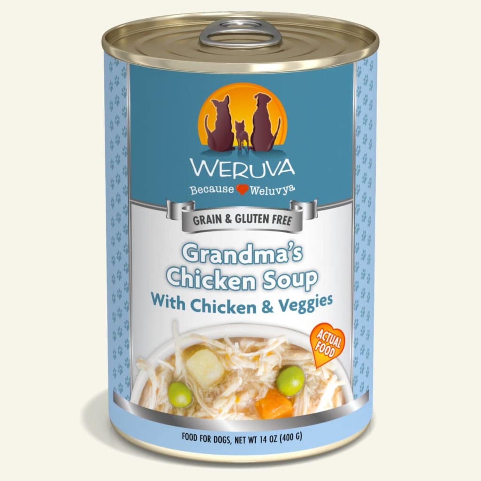 Weruva Weruva Dog Grain Free Grandma's Chicken Soup 14 OZ