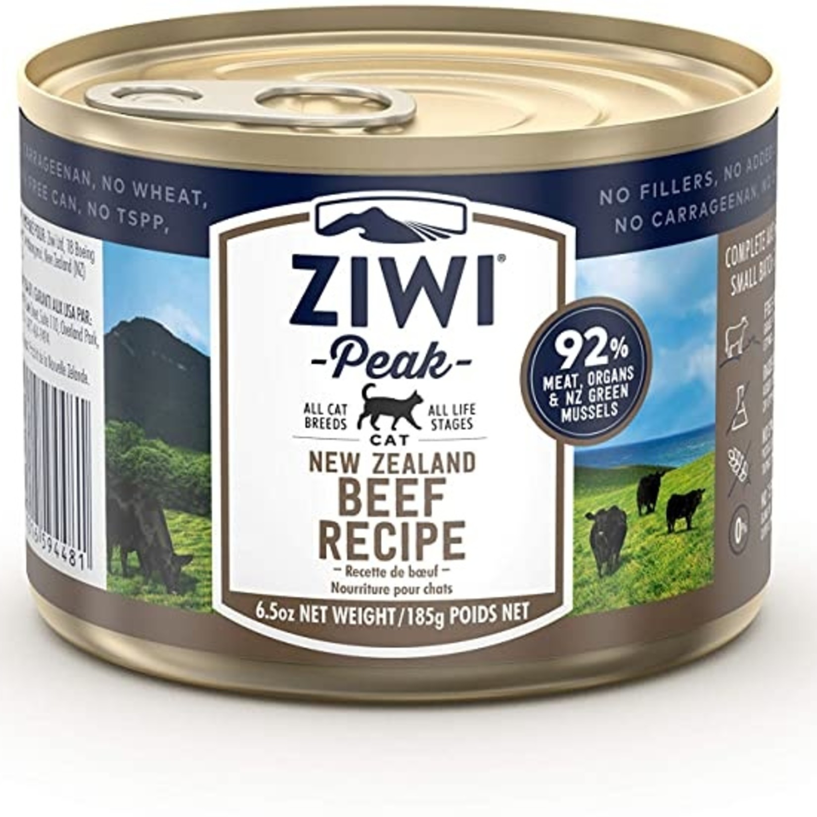 Ziwi Peak Ziwi Peak Cat Grain Free Beef 6.5 OZ