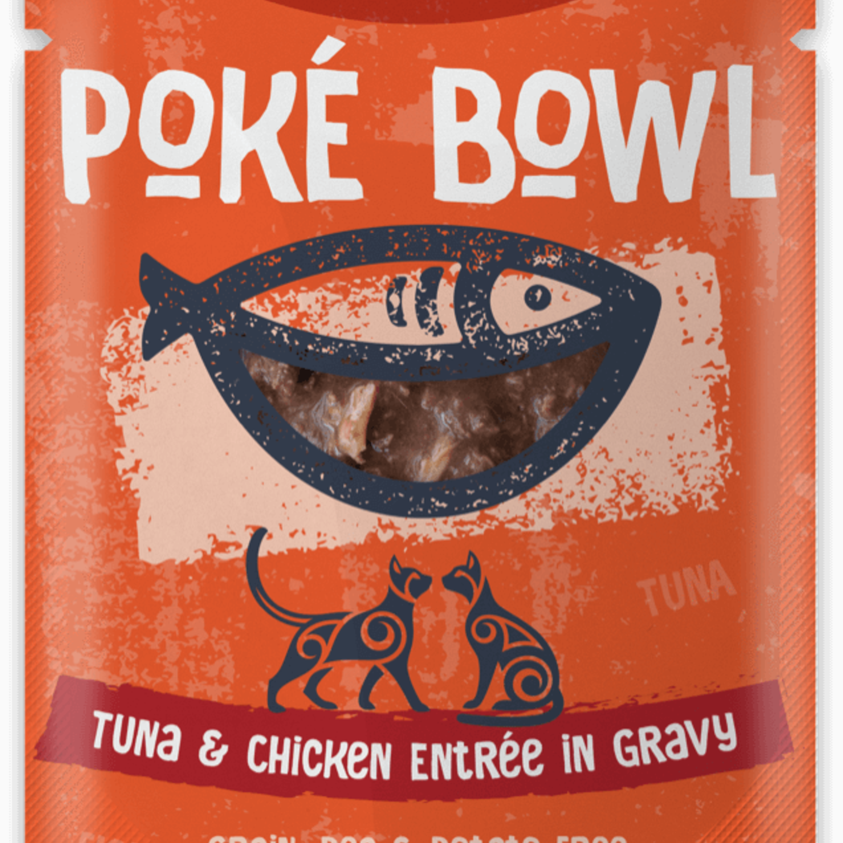 Koha Koha Cat GF Poke Bowl Tuna & Chicken 3 OZ