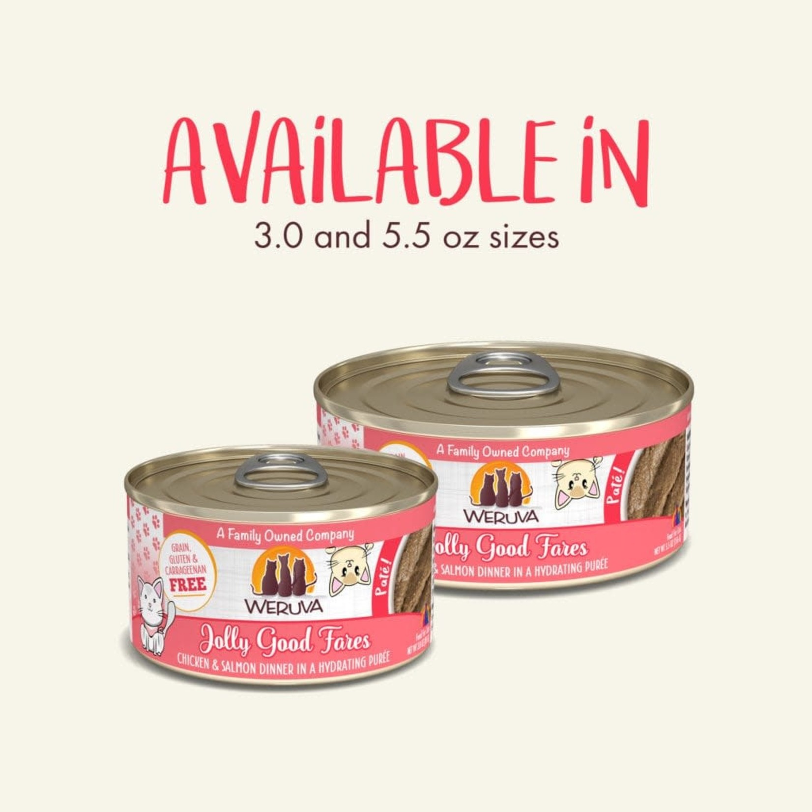 Weruva Weruva Cat Pate Jolly Good Fares 3 OZ Can