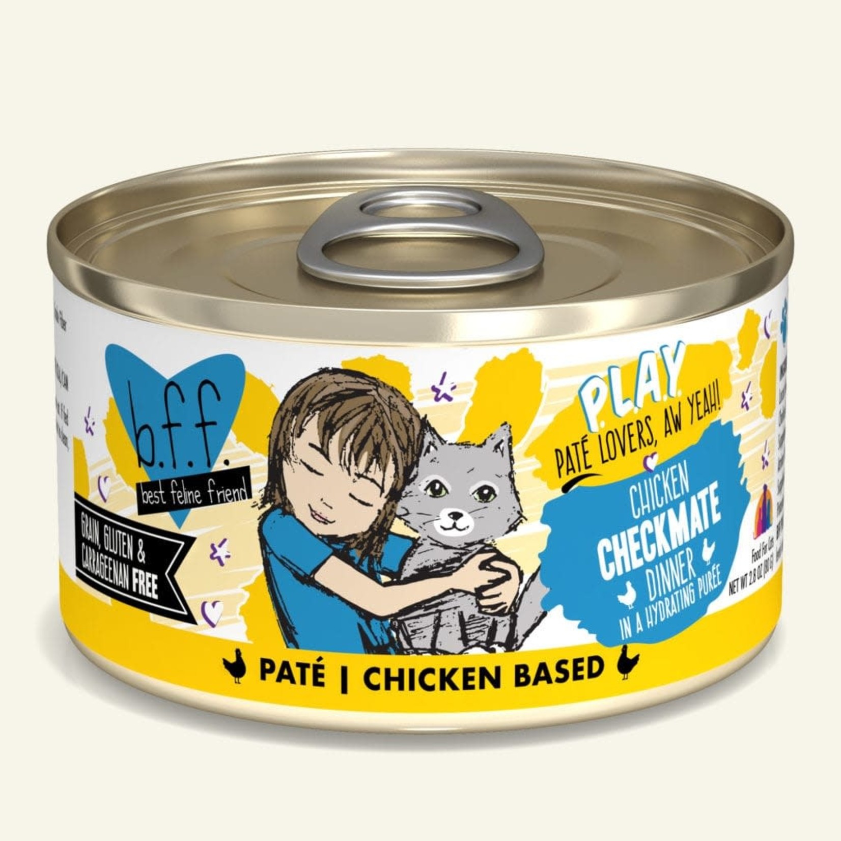 Weruva BFF PLAY Cat Chicken Checkmate 2.8 OZ