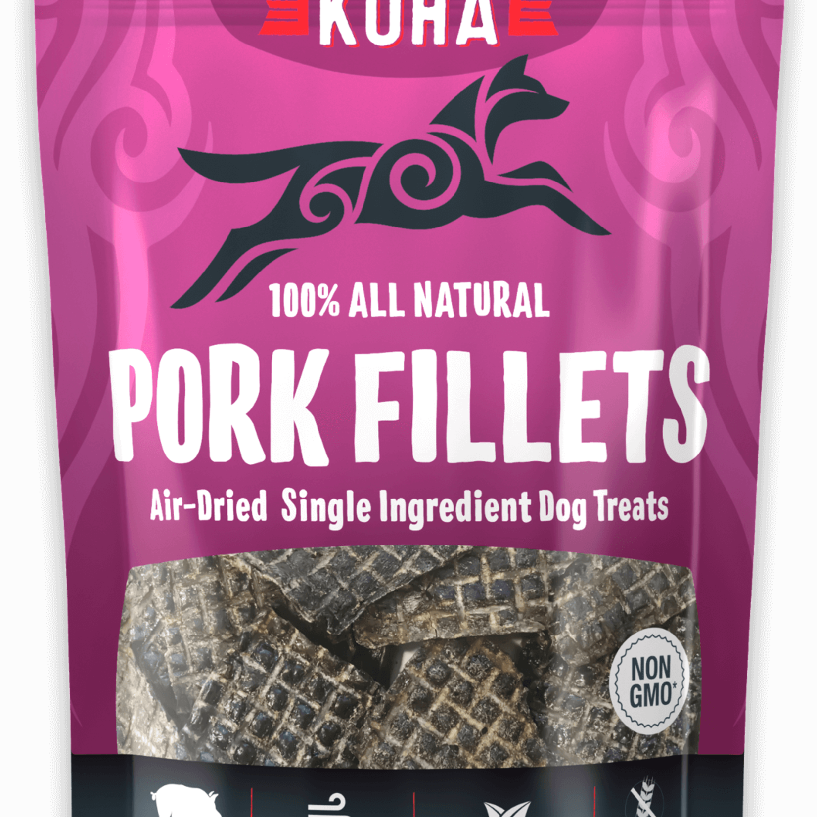 Koha KOHA Dog Air-Dried Pork Fillets 4 OZ