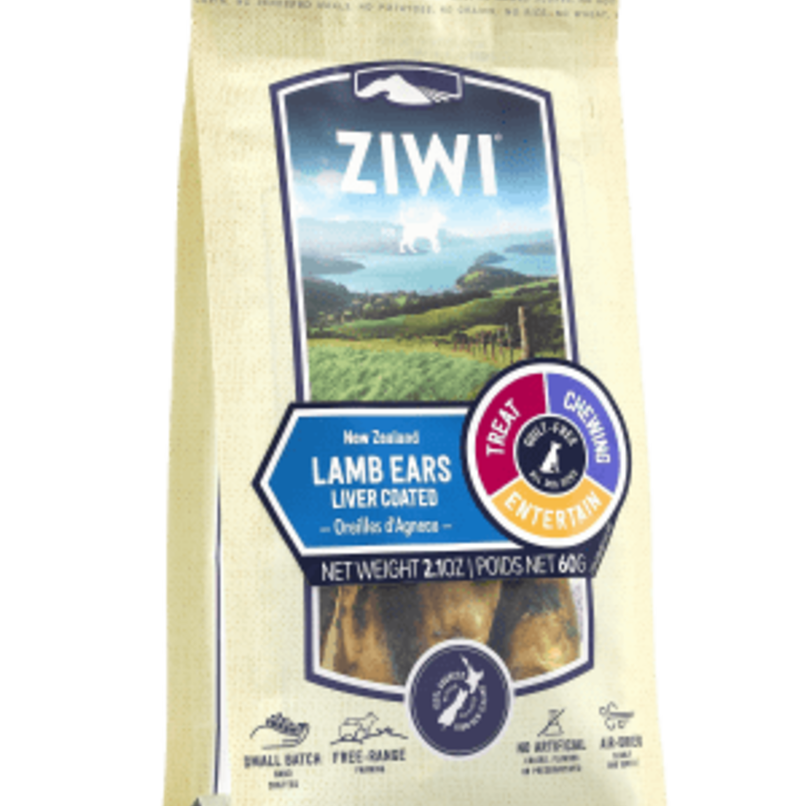 Ziwi Peak Ziwi Peak Dog Lamb Ears 2.1 OZ