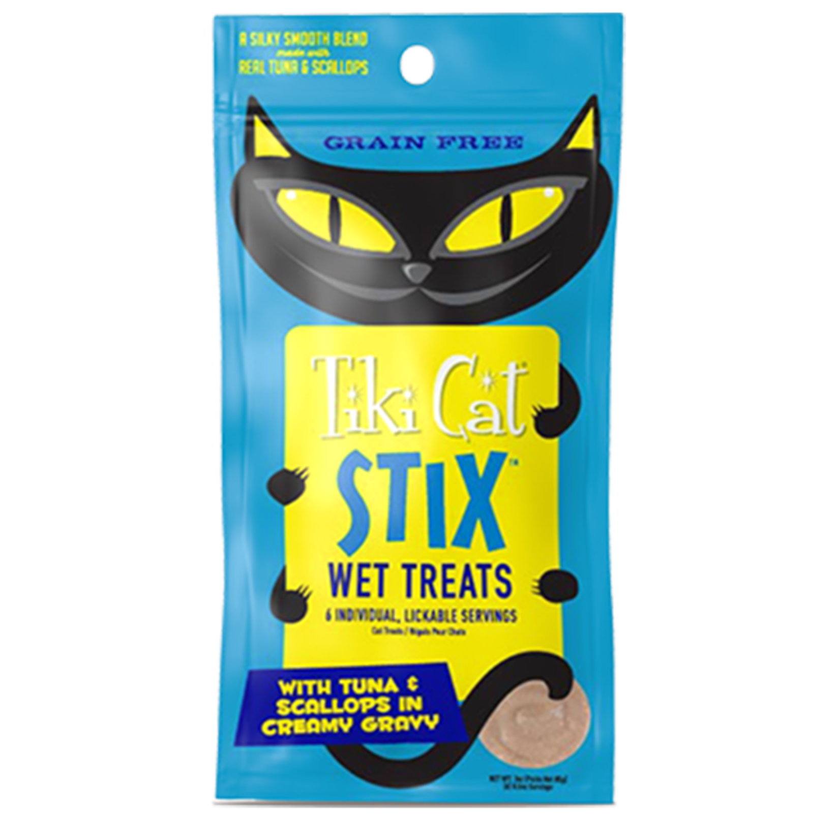 Tiki Pet Tiki Cat Stix Tuna & Scallops 6 Pack