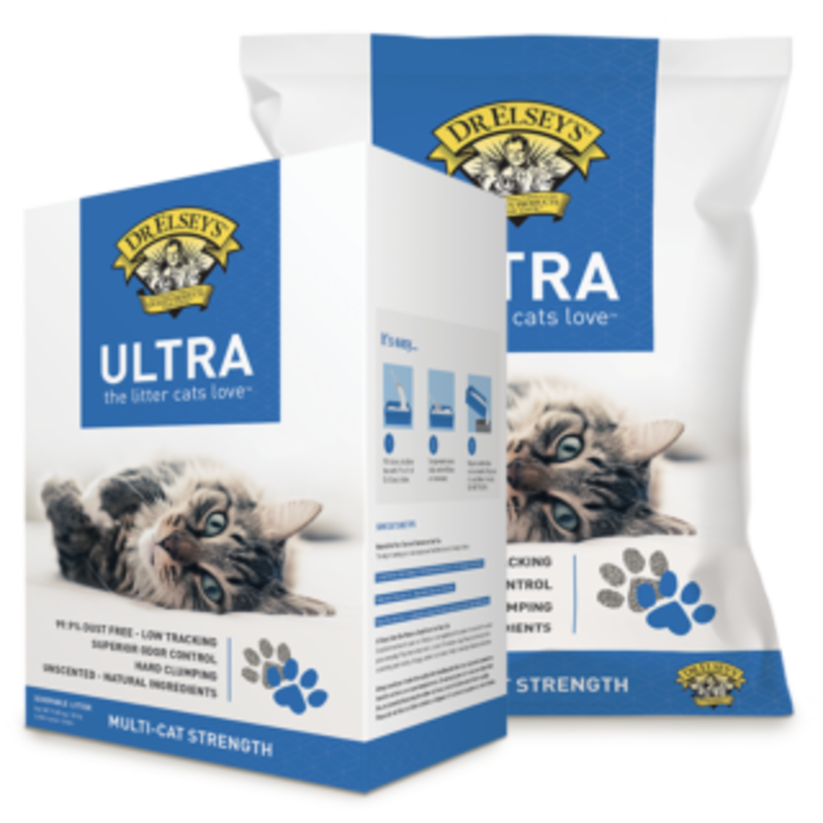 Dr. Elsey's Precious Cat Dr. Elsey's Precious Cat Ultra Multi-Cat Strength Litter 40#
