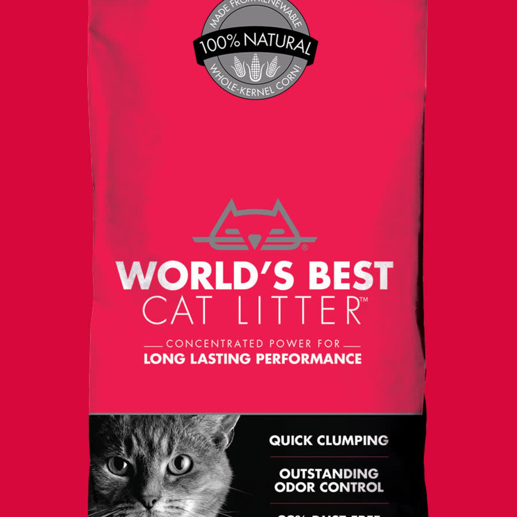 World's Best Litter Worlds Best Litter Multi Cat Red 15#