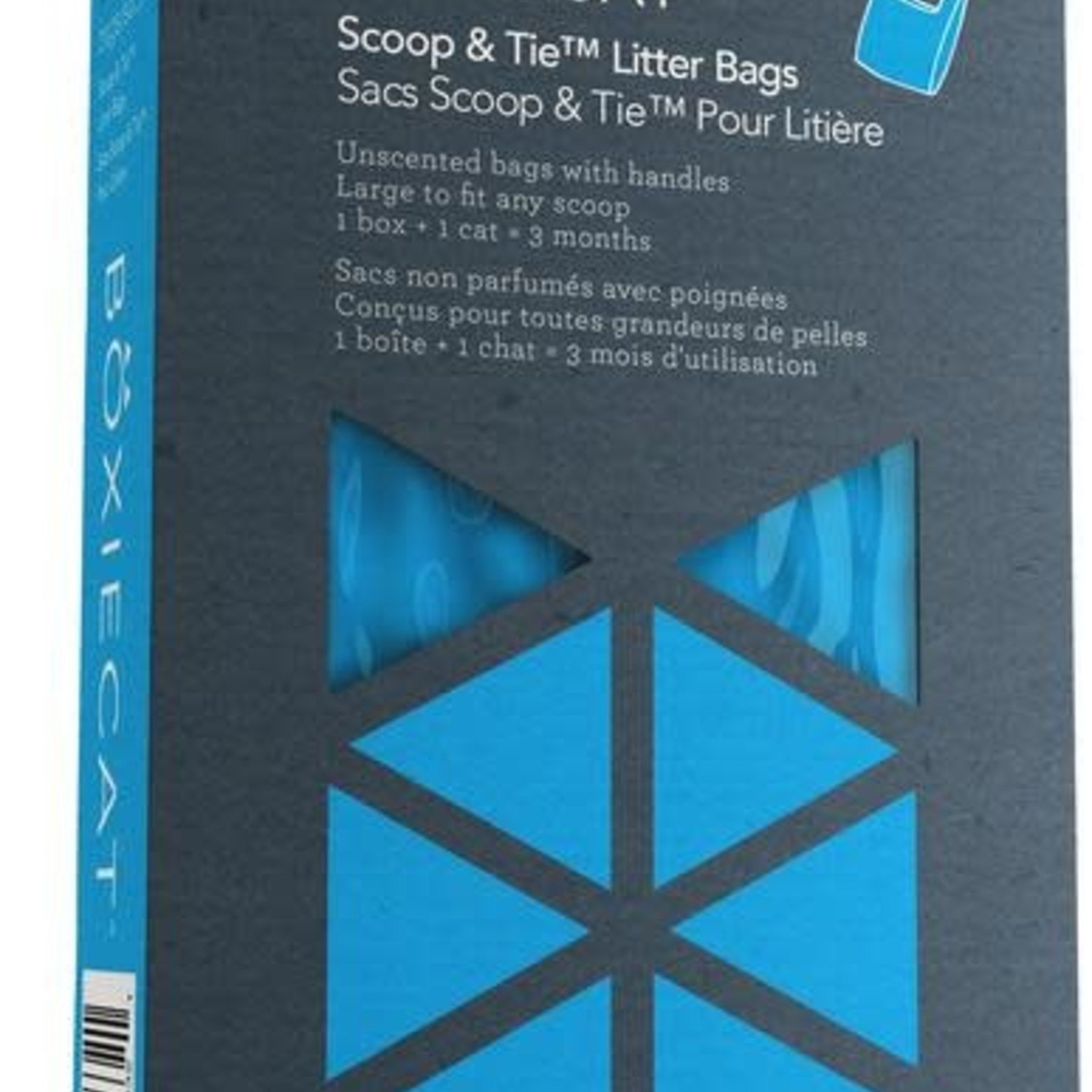 Boxie Cat Boxie Cat Scoop & Tie Litter Bag 120 COUNT