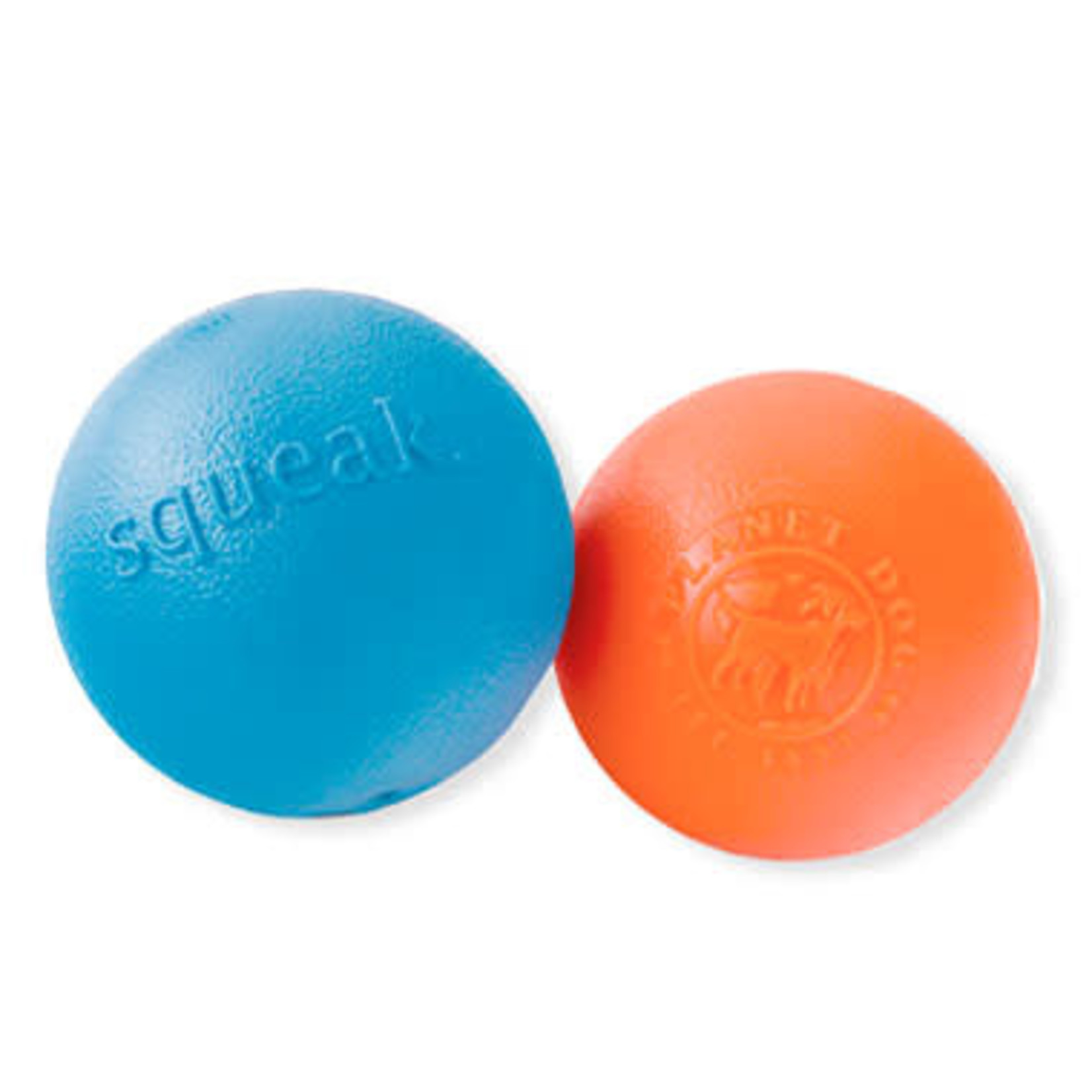 Planet Dog Planet Dog Squeaker Ball Orange 3”