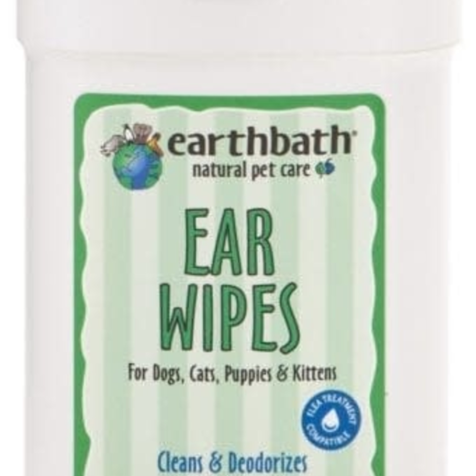 Earth Bath / Shea Pet Earth Bath Dog & Cat Ear Wipes 25 Count