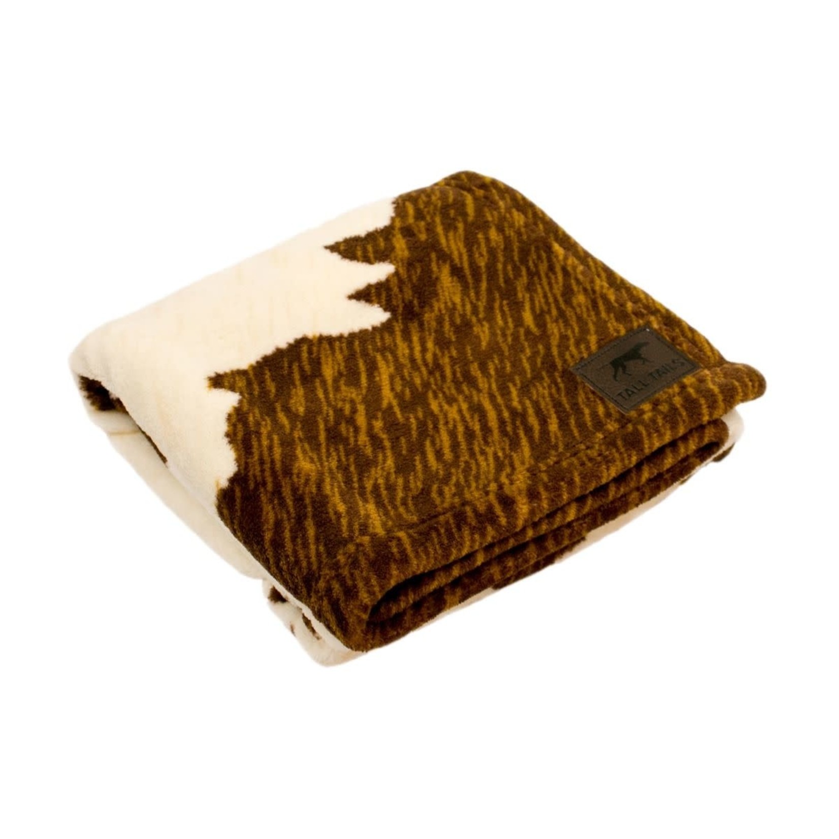 Tall Tails Tall Tails Cowhide Print Dog Blanket 30" x 40"