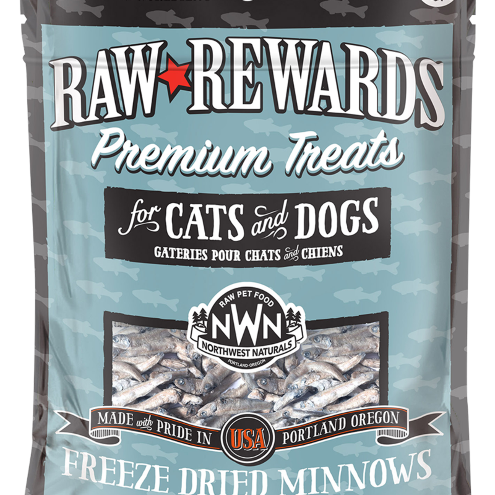 Northwest Naturals Northwest Naturals Freeze-dried Raw Rewards Minnows Treat 1 OZ