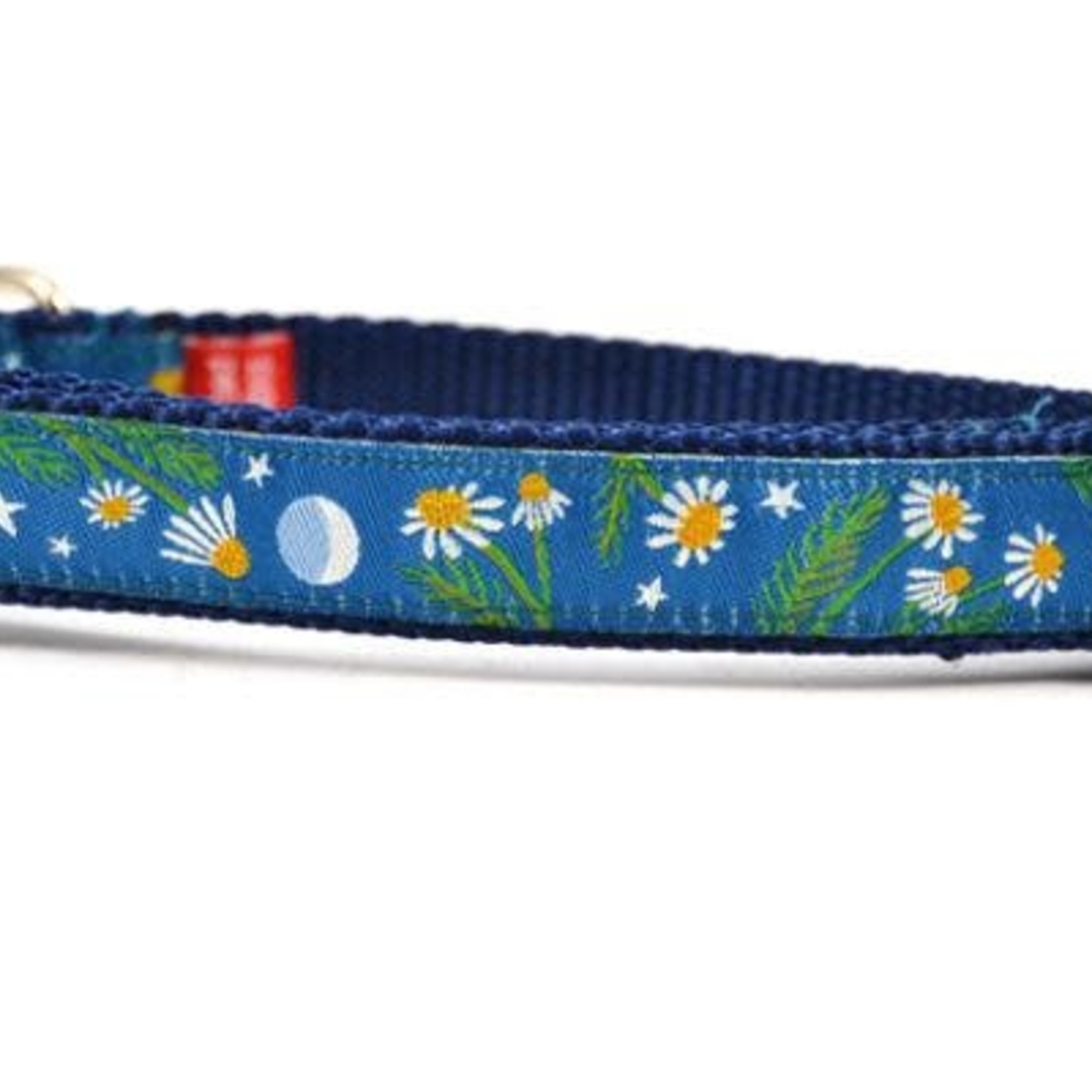 Six Point Pet Six Point Pet Chamomile Flower Dark Blue Collar X-Small