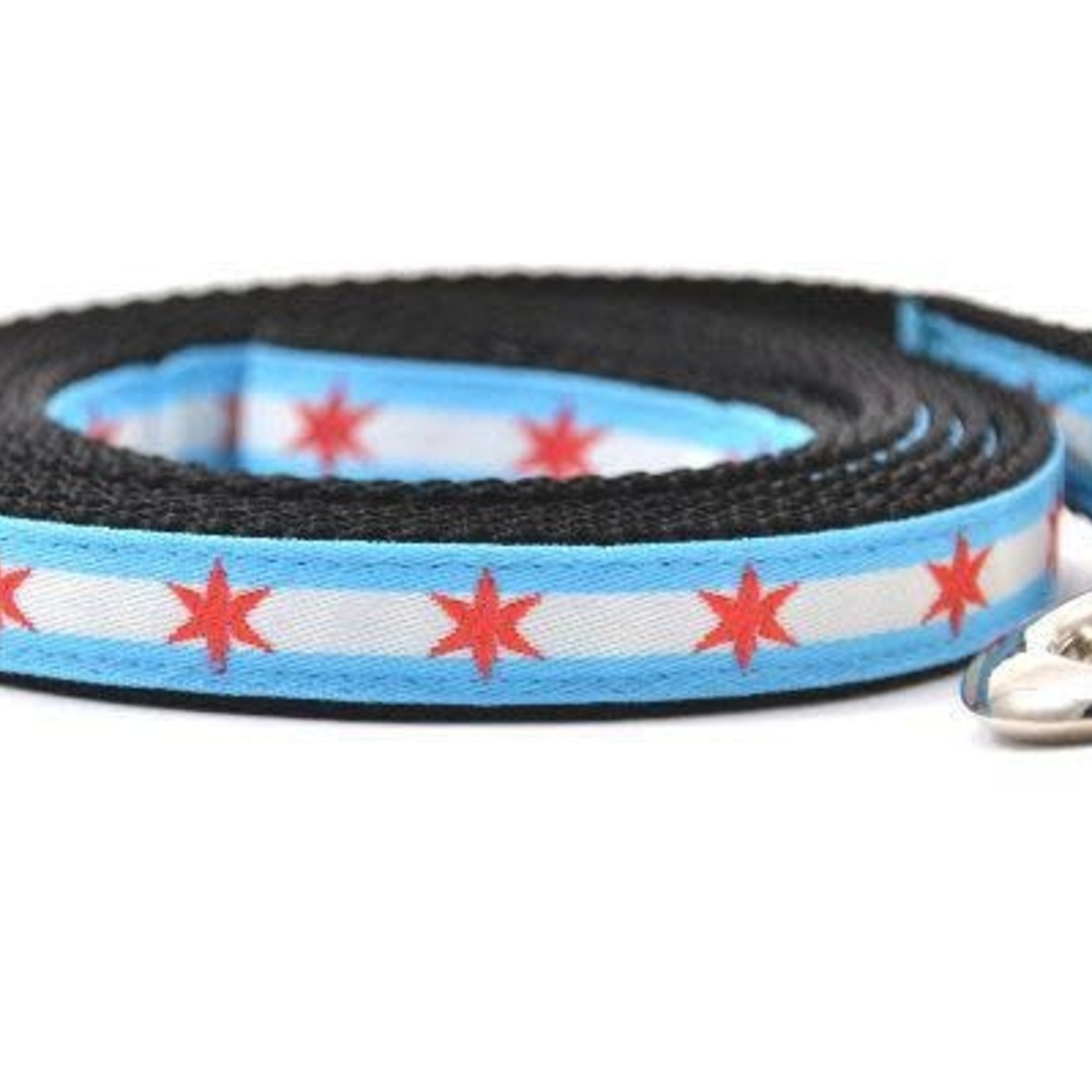 Six Point Pet Six Point Pet Chicago Flag Leash X-Small