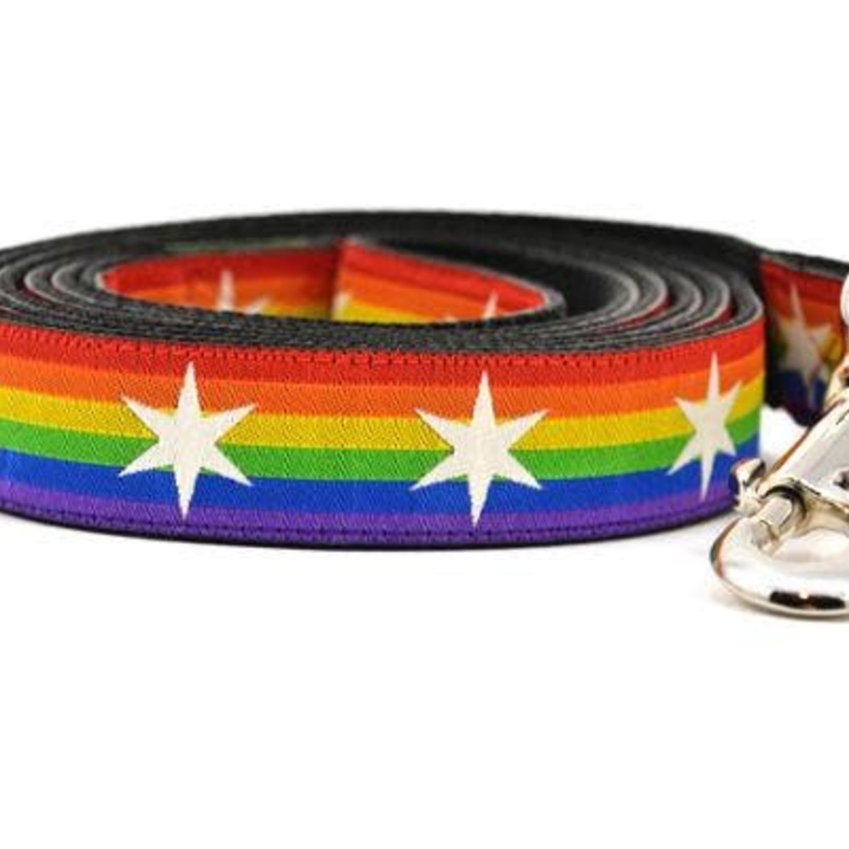 Six Point Pet Six Point Pet Chicago Flag Rainbow Pride Lead Large