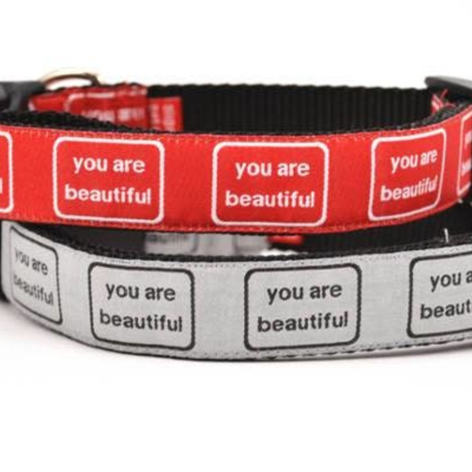 you are beautiful Dog Collars by Six Point Pet