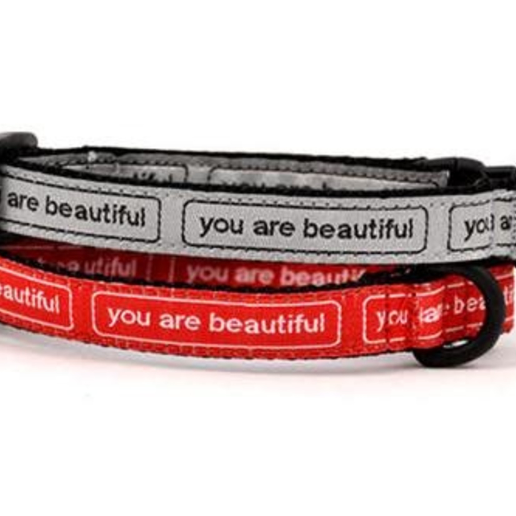Six Point Pet Six Point Pet You Are Beautiful Collar Cat Red