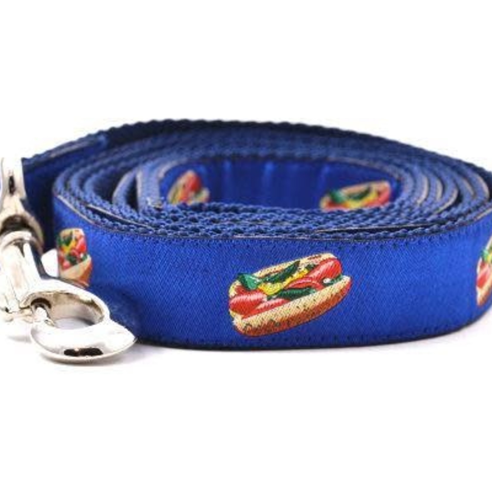 Six Point Pet Six Point Pet Chicago Hot Dog Leash Navy Blue Large