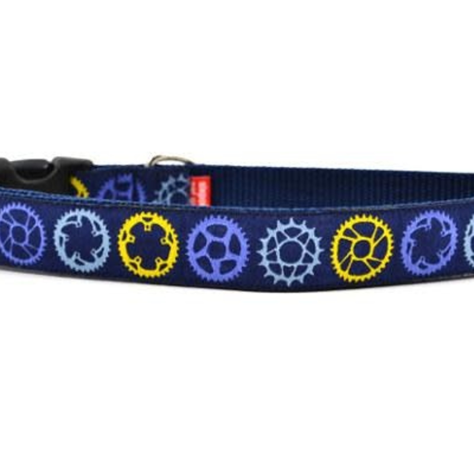 Six Point Pet Six Point Pet Bicycle Sprocket Collar Navy X-Small