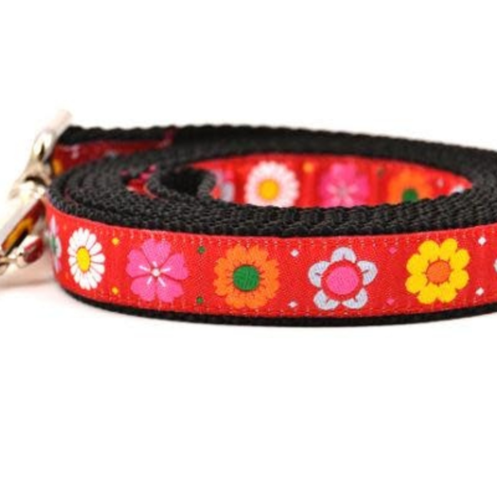 Six Point Pet Six Point Pet Daisy Chain Leash Red Small