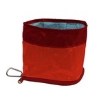 Kurgo Kurgo Zippy Bowl Barn Red