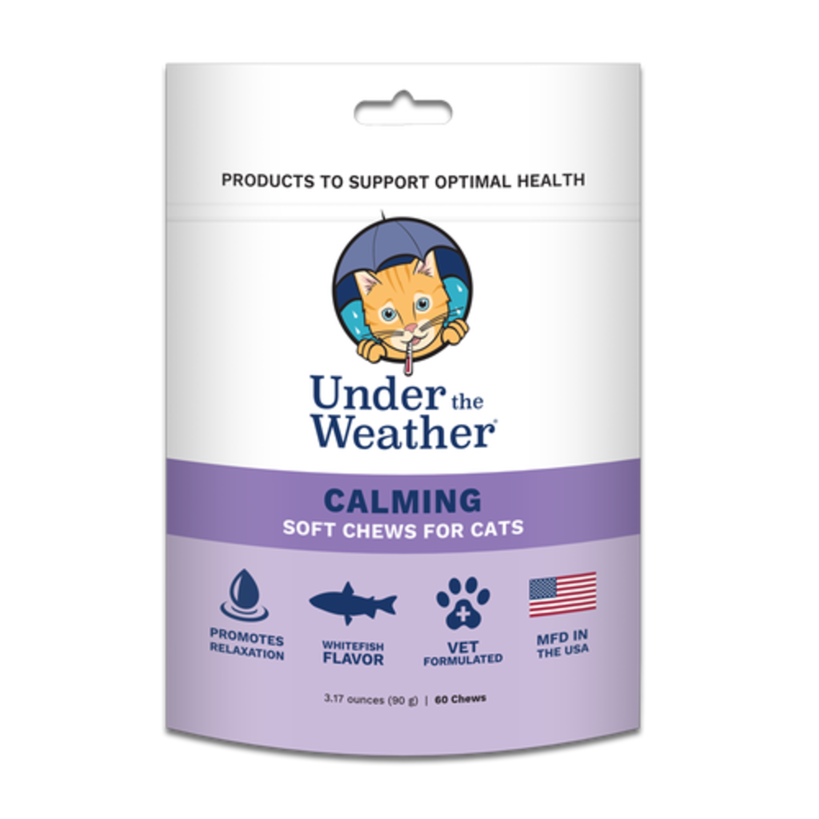 Under The Weather Under The Weather Cat Calming Chews 90 Count