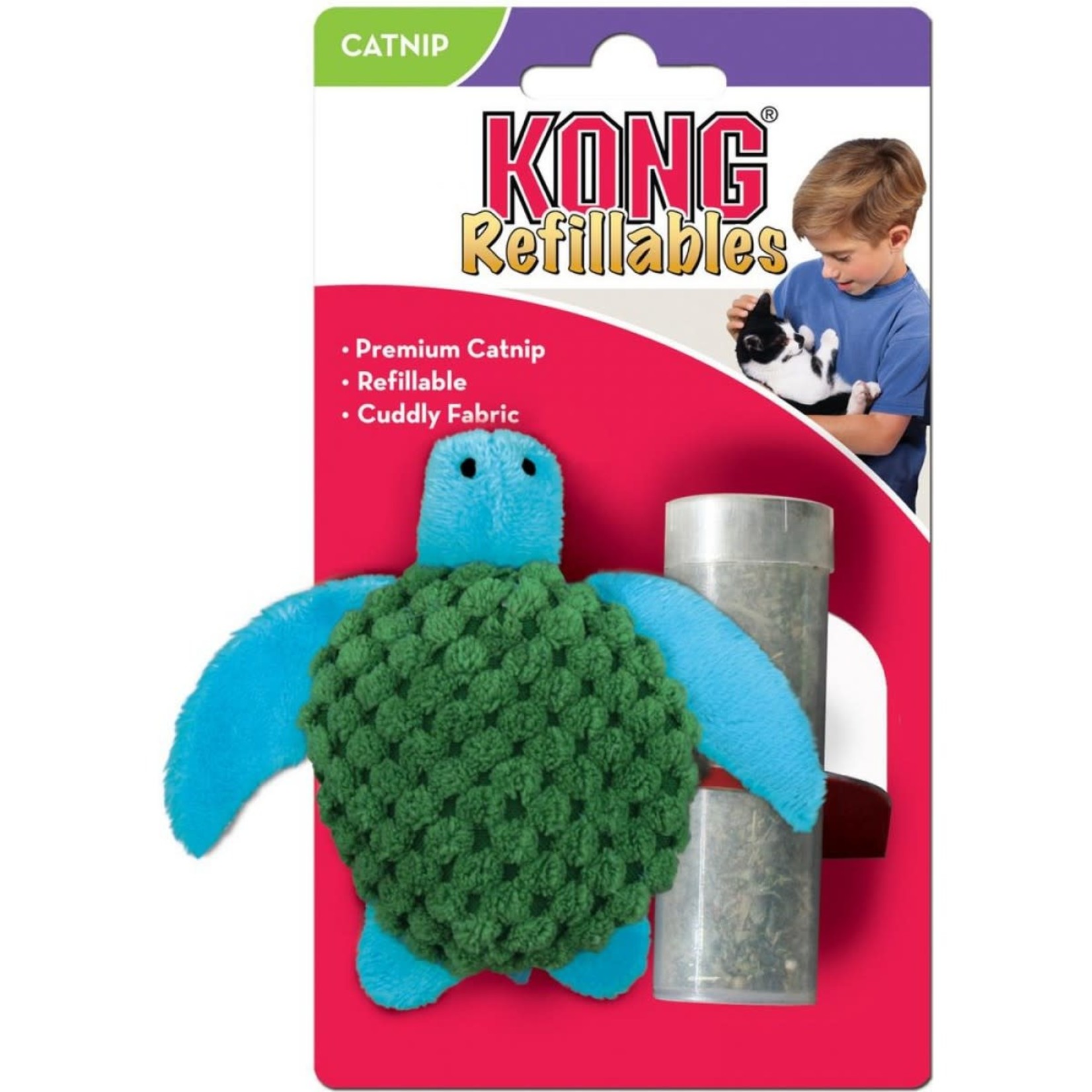 Kong Company Kong Cat Refillables Catnip Turtle