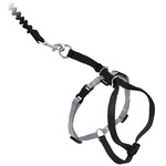 PetSafe Come With Me Kitty Harness & Bungee Leash Black Medium