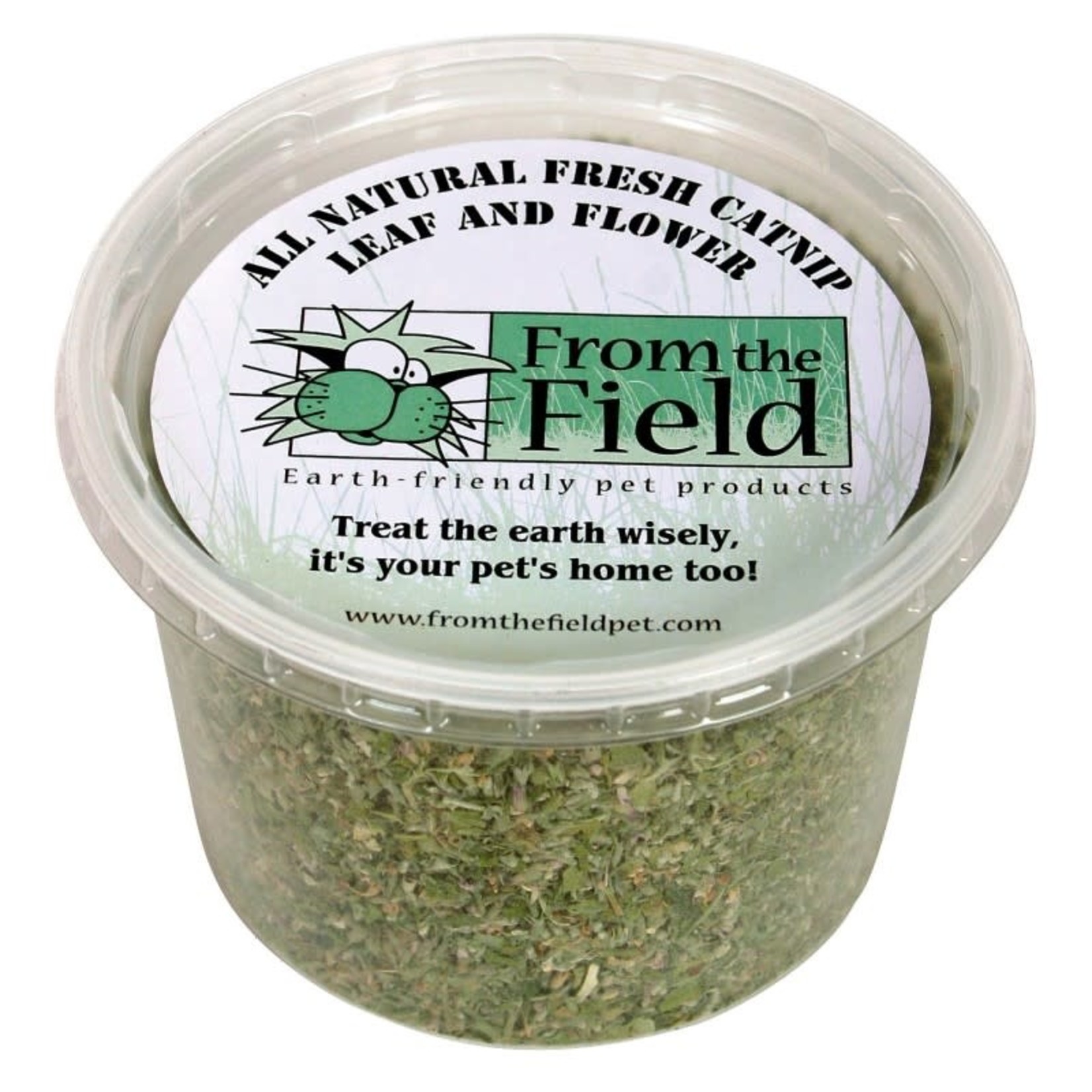 From The Field From The Field All Natural Catnip Leaf & Flower 2 OZ Tub