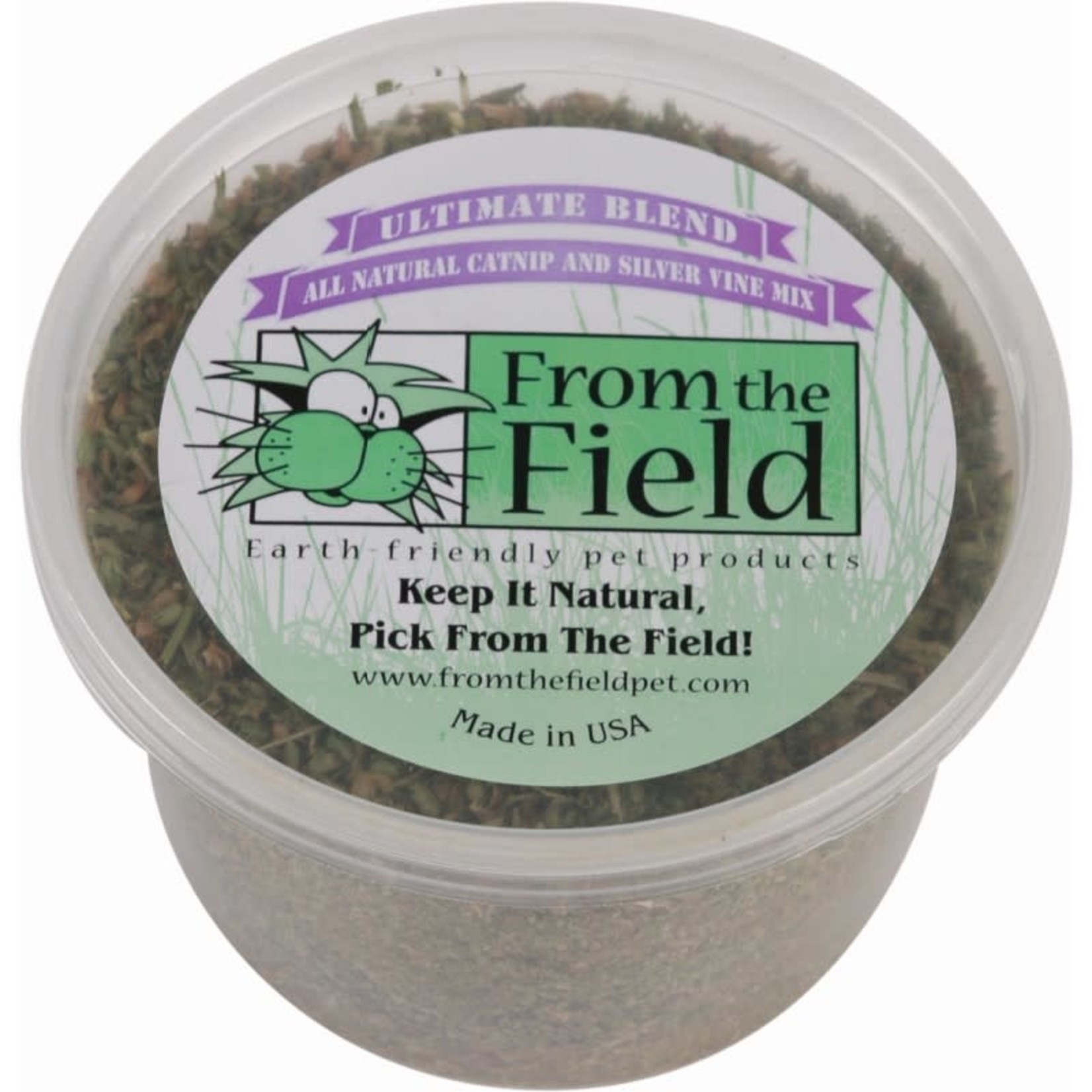 From The Field From The Field Ultimate Blend Catnip Silver Vine Mix 2 OZ Tub