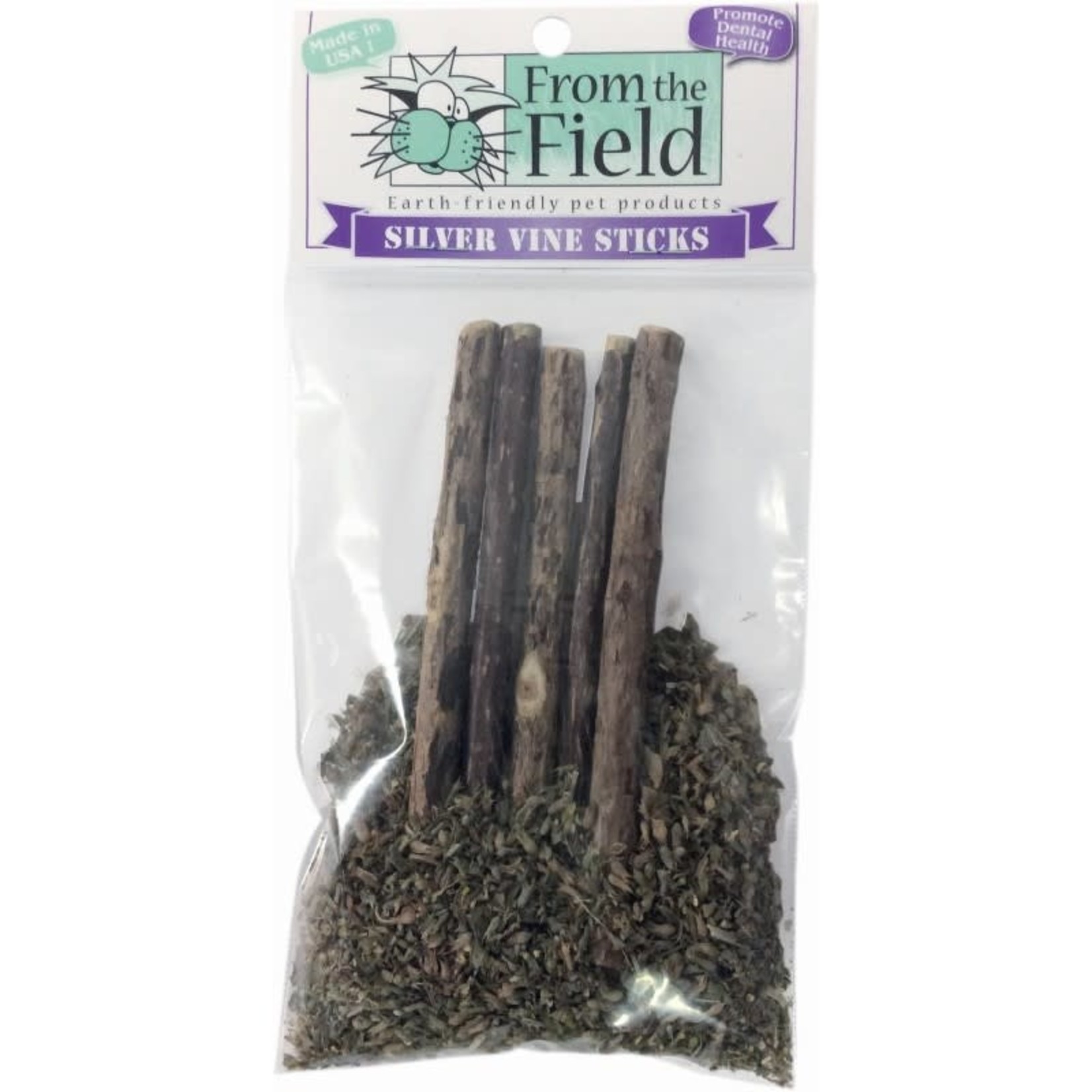 From The Field From The Field Silver Vine Sticks in Ultimate Blend Catnip