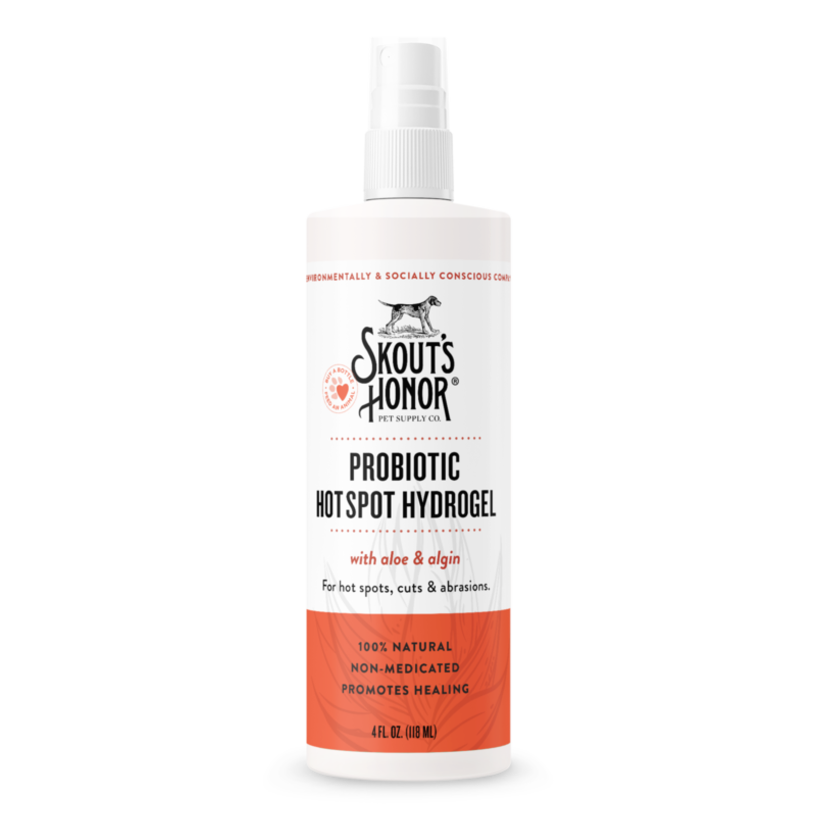 Skout's Honor Skouts Honor Probiotic Hot Spot Hydrogel 4 OZ