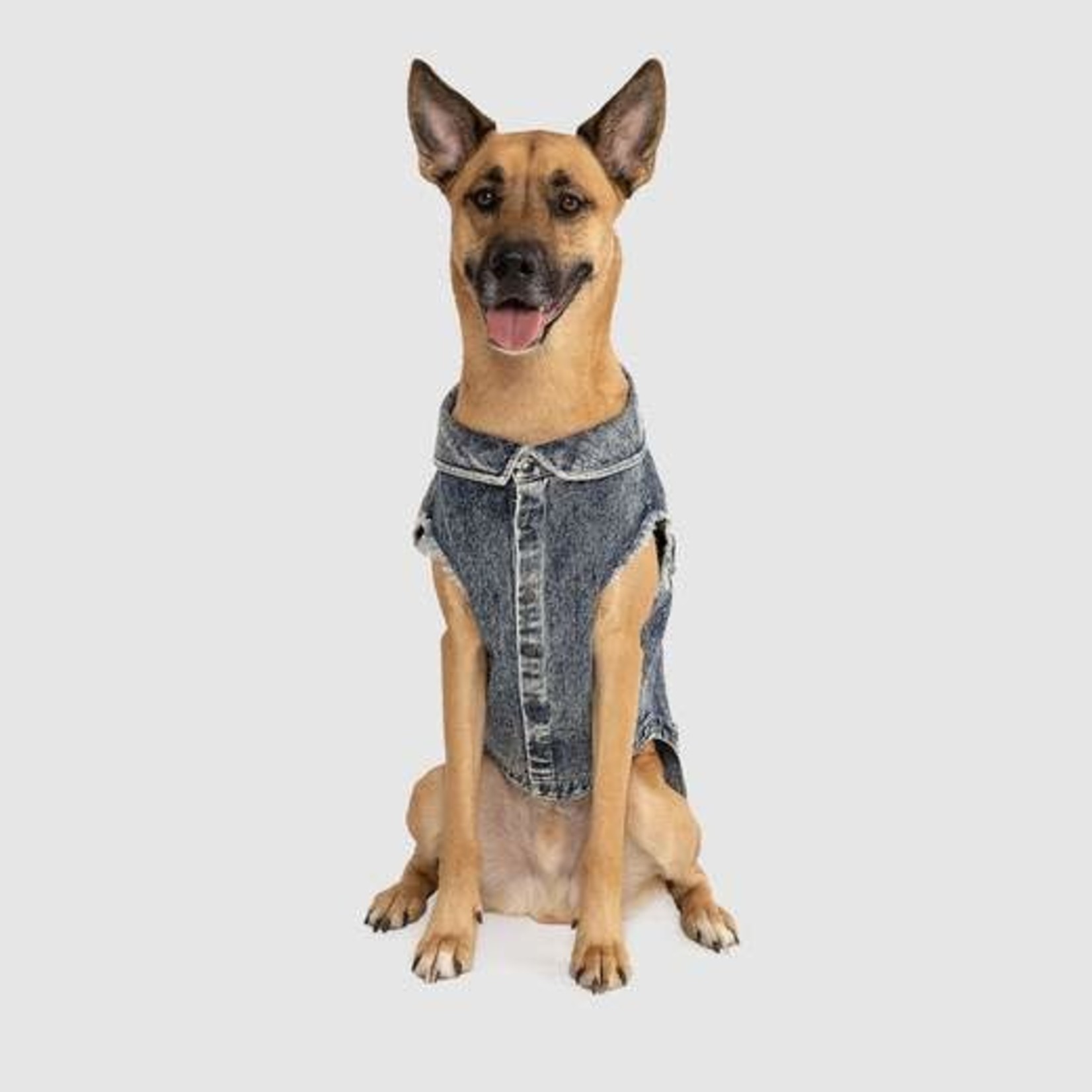 Canada Pooch Canada Pooch Downtown Denim Vest Blue 20