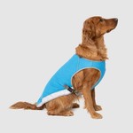 Canada Pooch Canada Pooch Chill Seeker Cooling Vest Blue Size 12