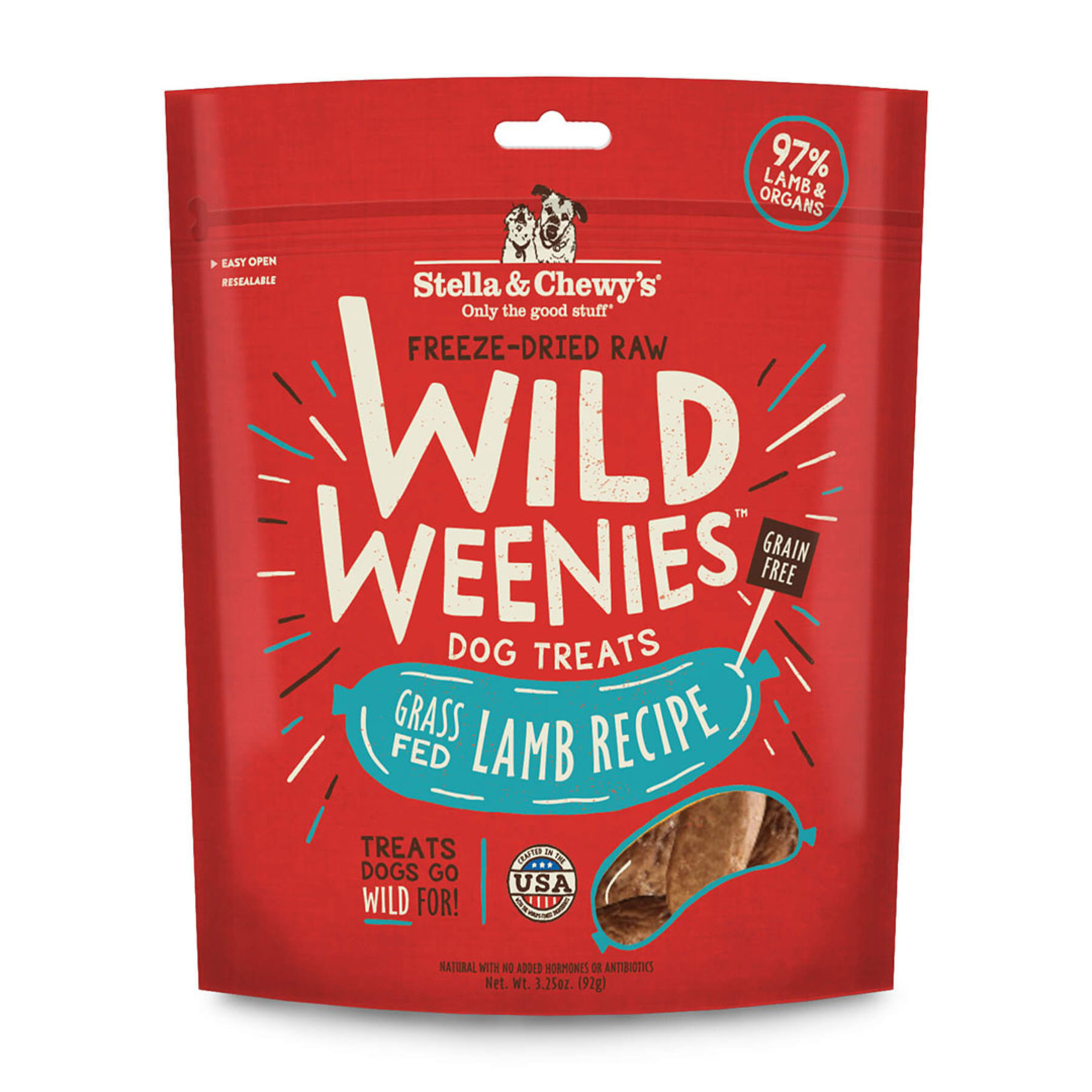 Stella & Chewy's Stella & Chewy's Wild Weenies Lamb 3.25 OZ