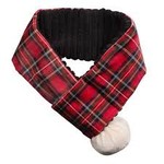 Huggle Hounds HuggleHounds Christmas Tartan Scarf Large