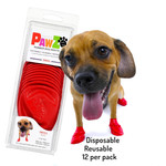 Pawz Dog Boots PAWZ Dog Boots Red Small 12 Pack